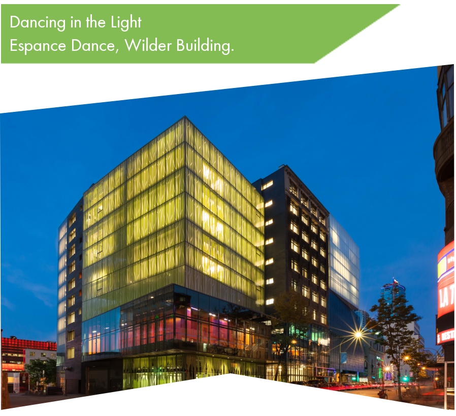 Espace Danse at Wilder Building Montreal