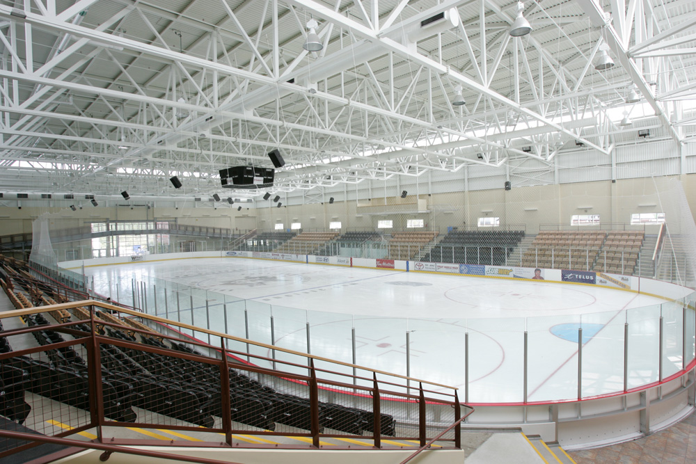 Recreational facility interior